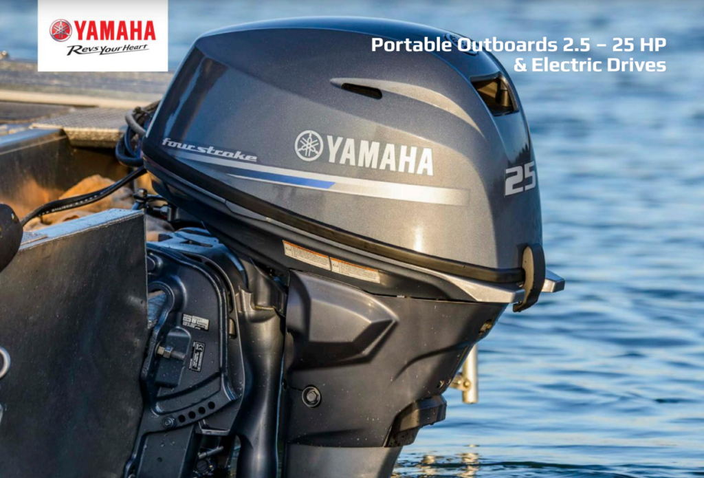 Yamaha portable outboards brochure