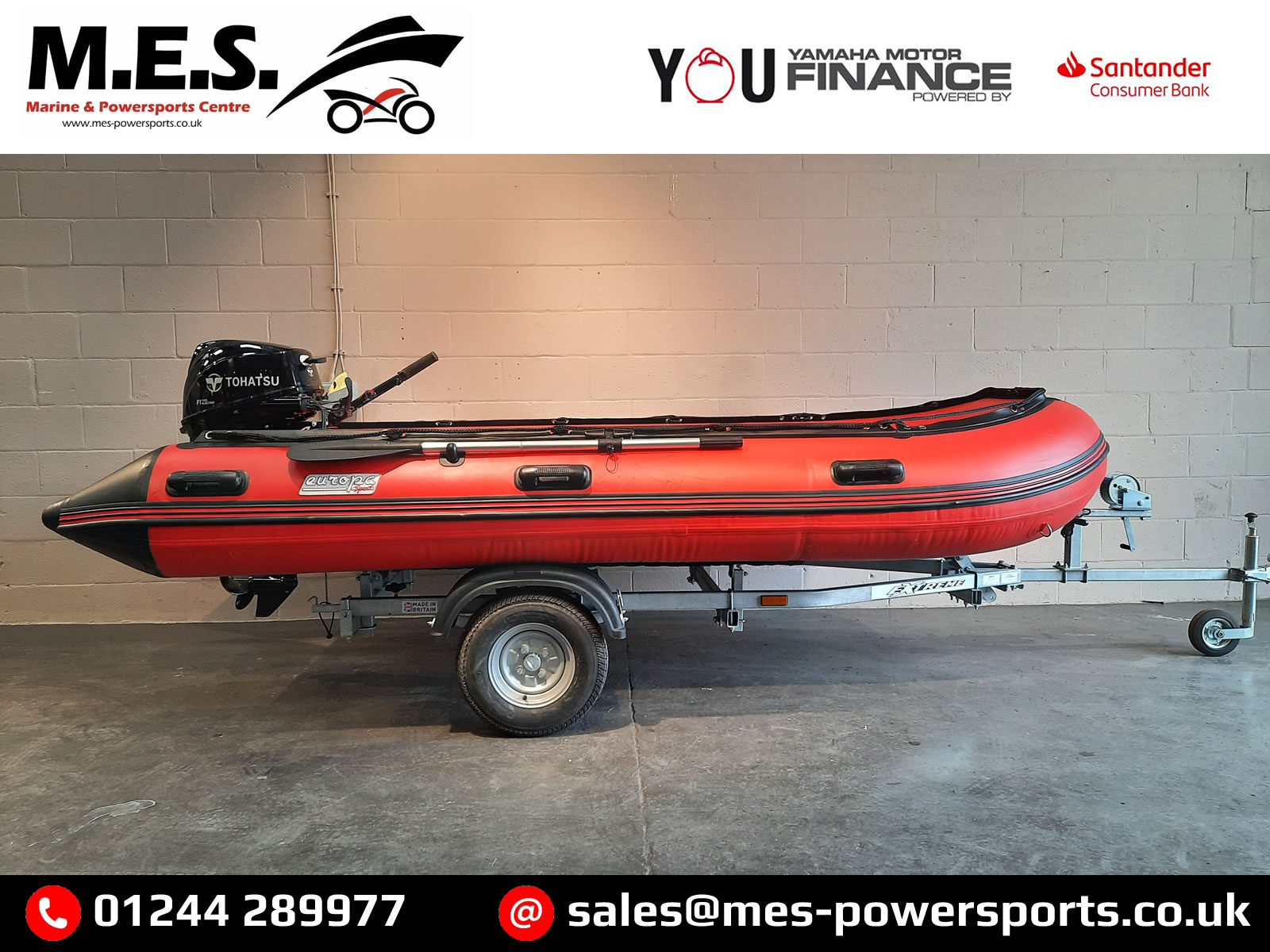 Europa Sport A380‑Sport Aluminium Deck RIB Package – Brand New – £3,995
