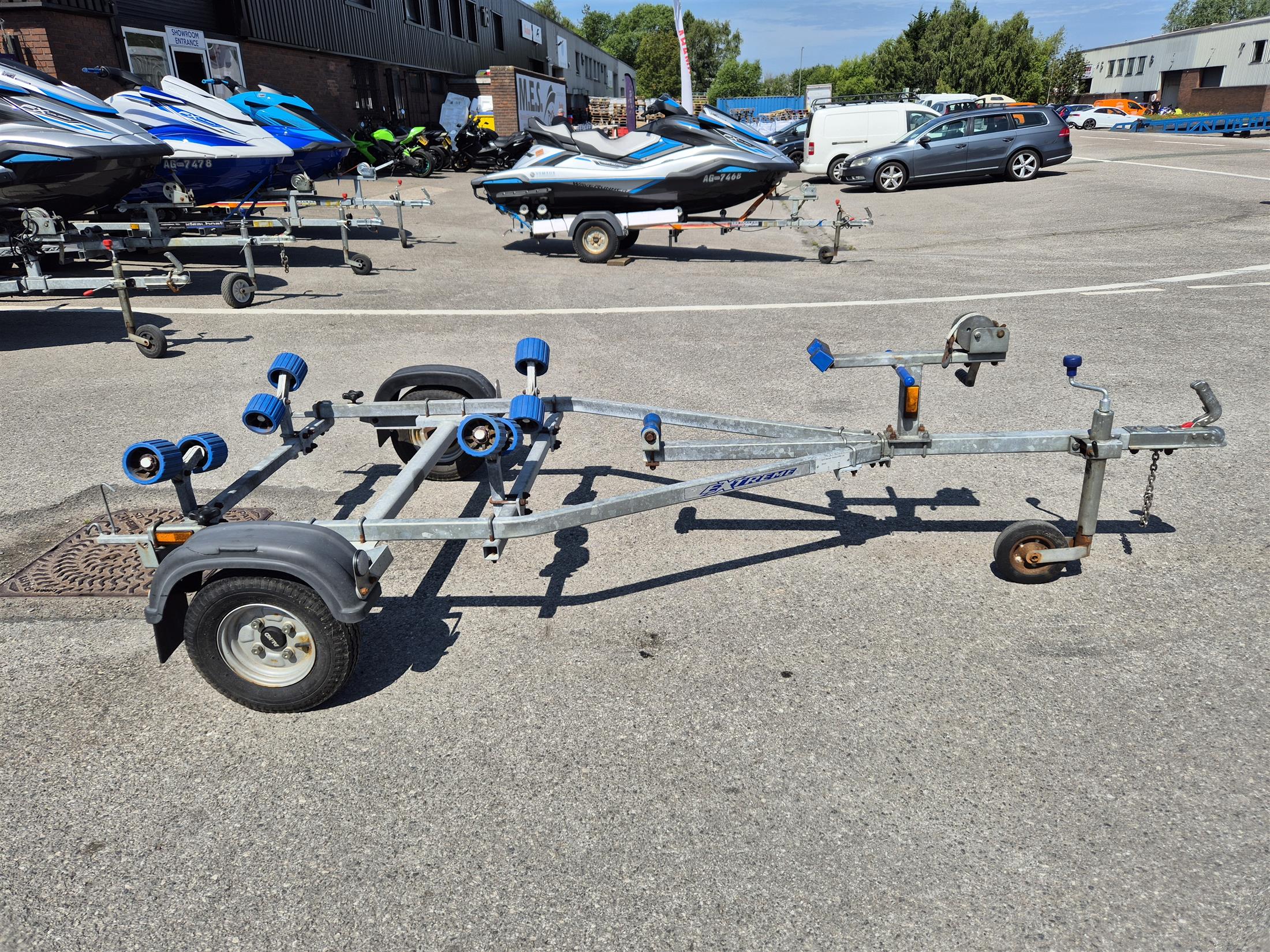 Used Extreme EXT350 Roller Trailer