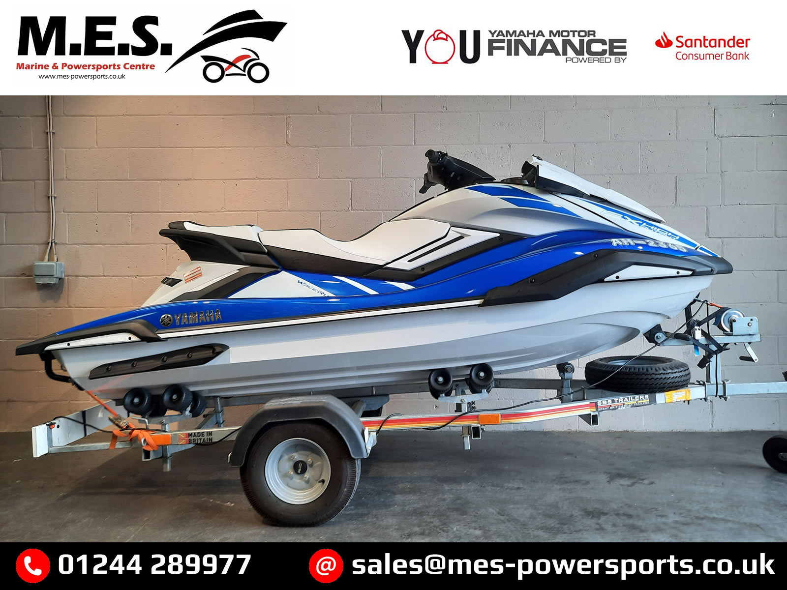 2023 Yamaha WaveRunner FX HO – Used Jet Ski Trailer Package For Sale
