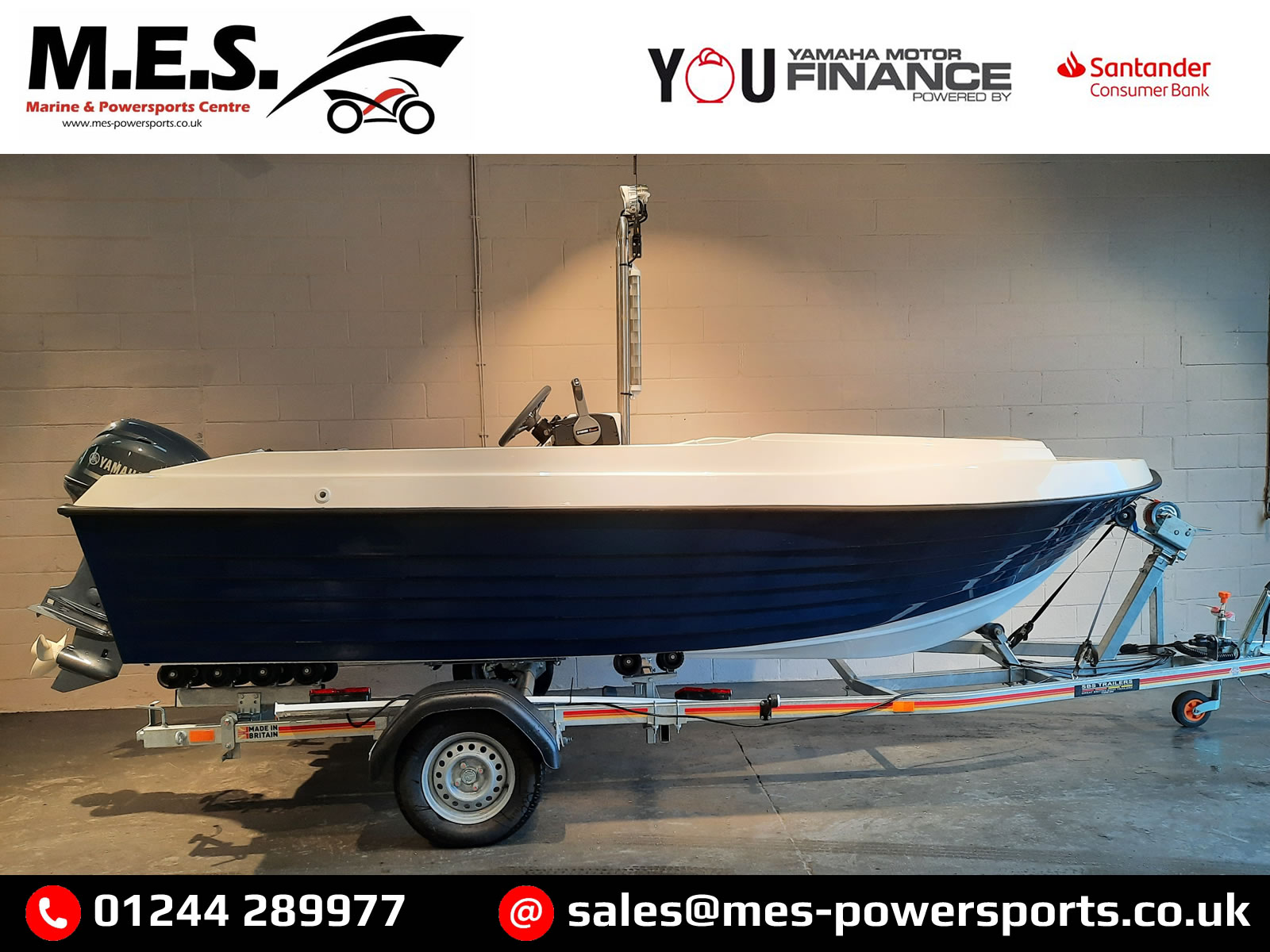 New Endeavour 500 Ring Deck Commercial Fishing Boat – Yamaha F40 FETL – SBS Trailer Package