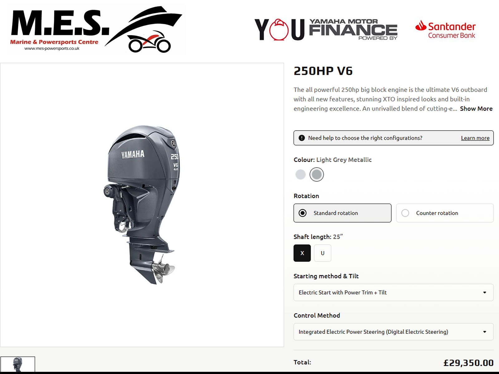 New Yamaha F250 NSB-A V6 4.2L 250hp Outboard Engine New Yamaha F250 NSB-A V6 4.2L 250hp Outboard Engine
