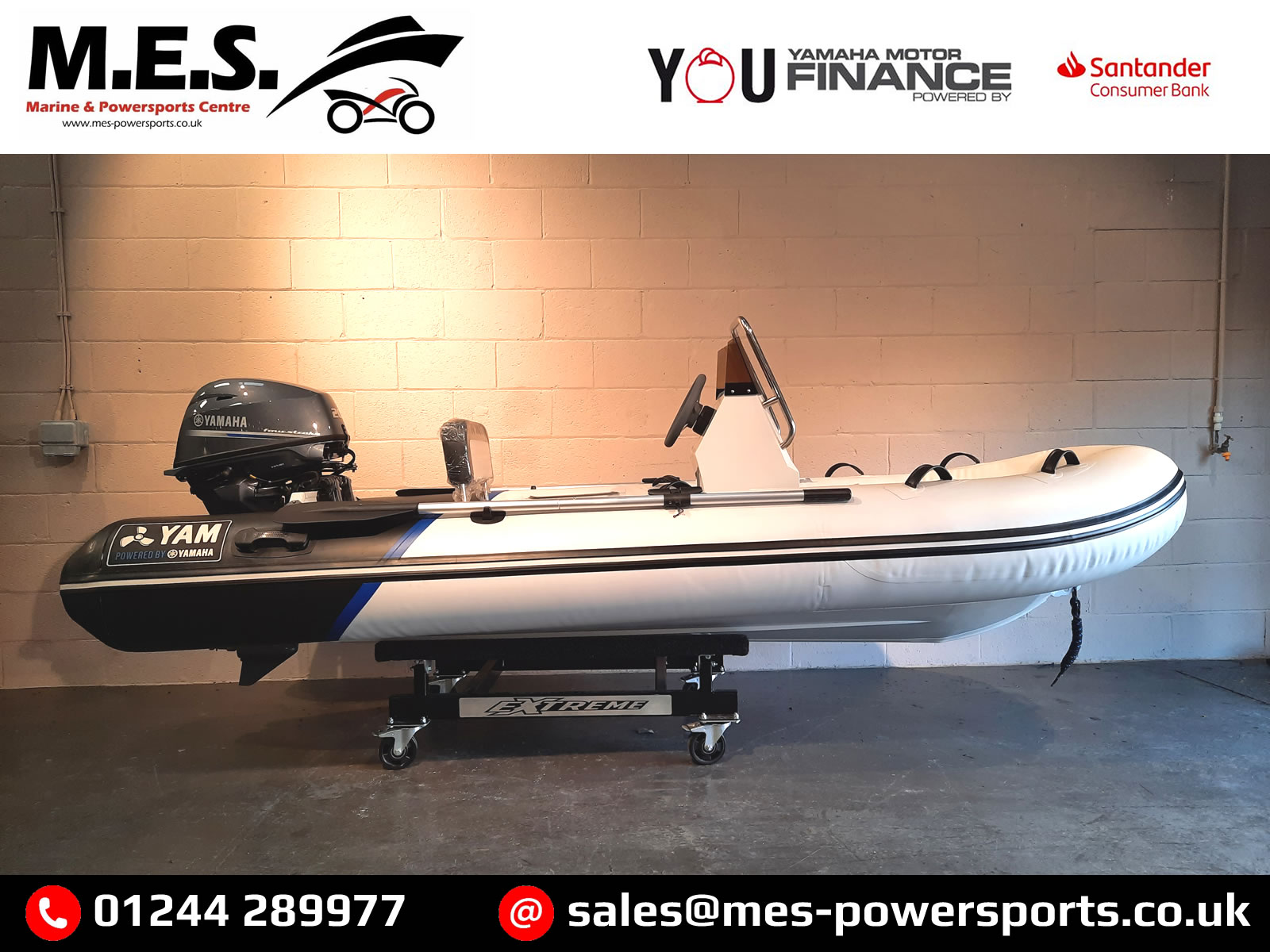 2023 Yamaha YAM350TAf Aluminium RIB –Yamaha F20GEPL – Console & Trailer Package