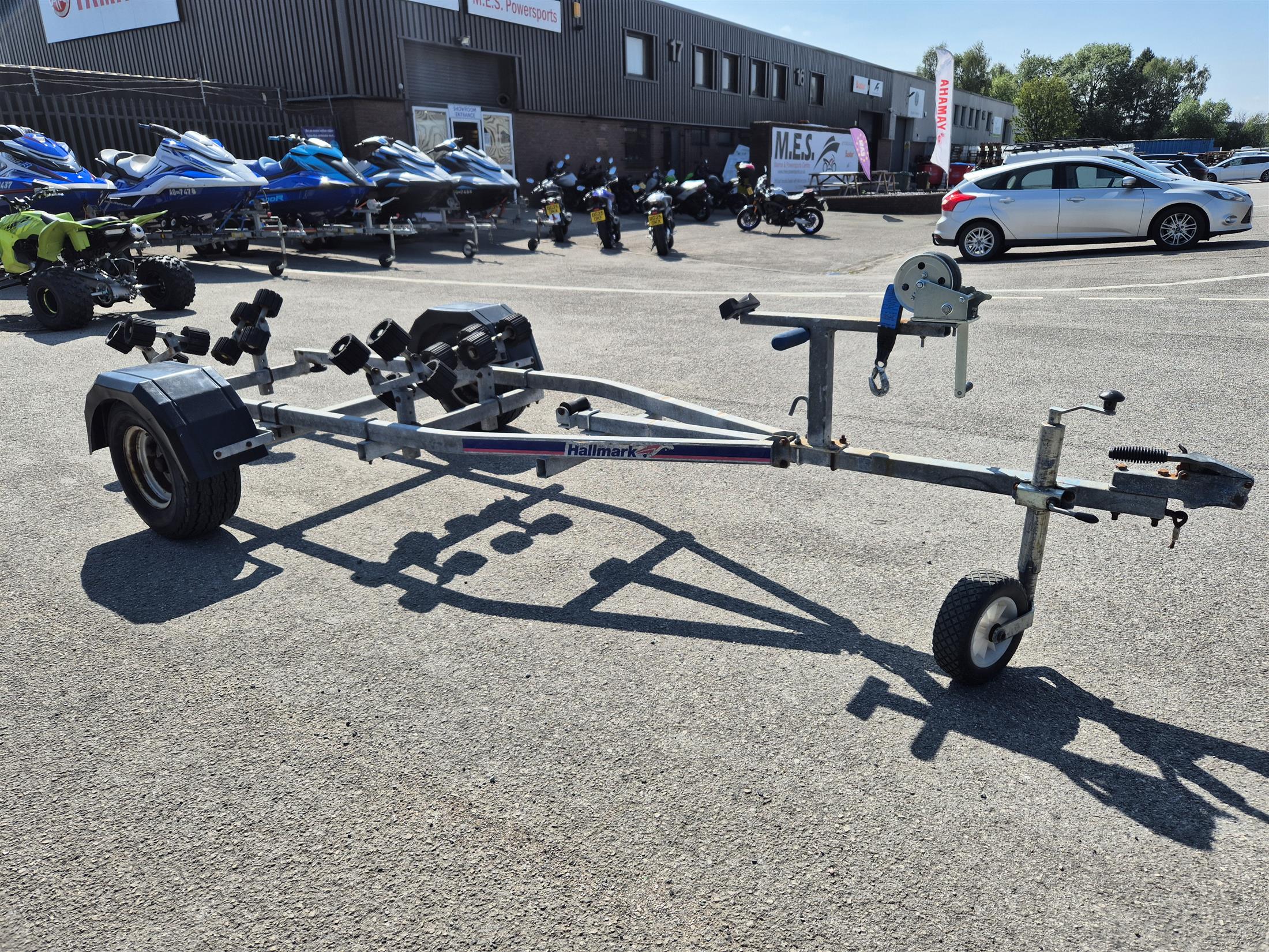 Used Hallmark Roller Trailer for Jetski